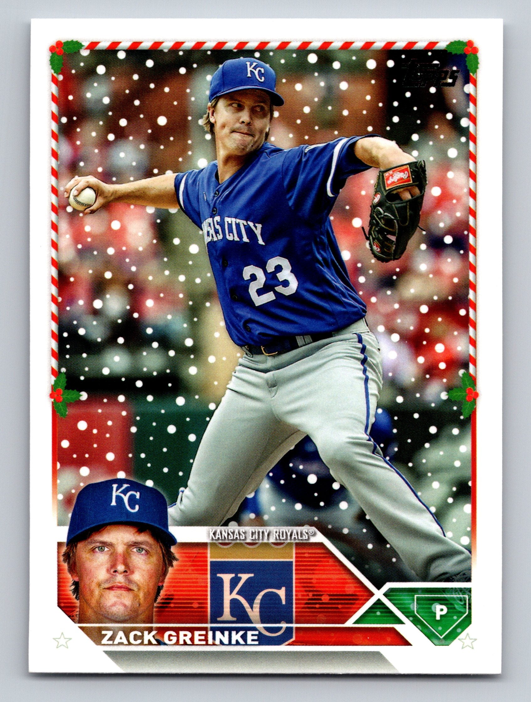 2023 Topps Holiday #H180 Zack Greinke