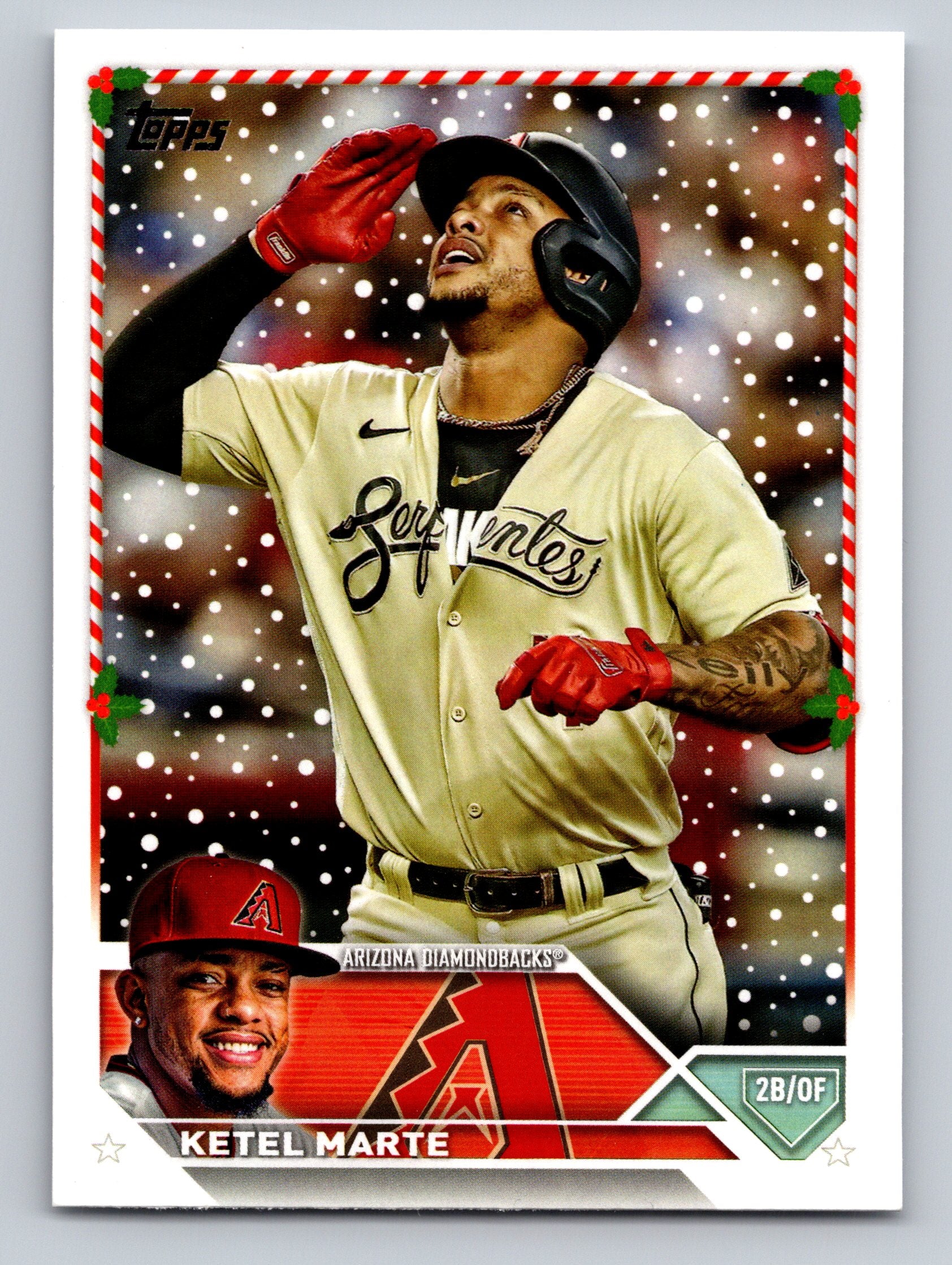 2023 Topps Holiday #H77 Ketel Marte