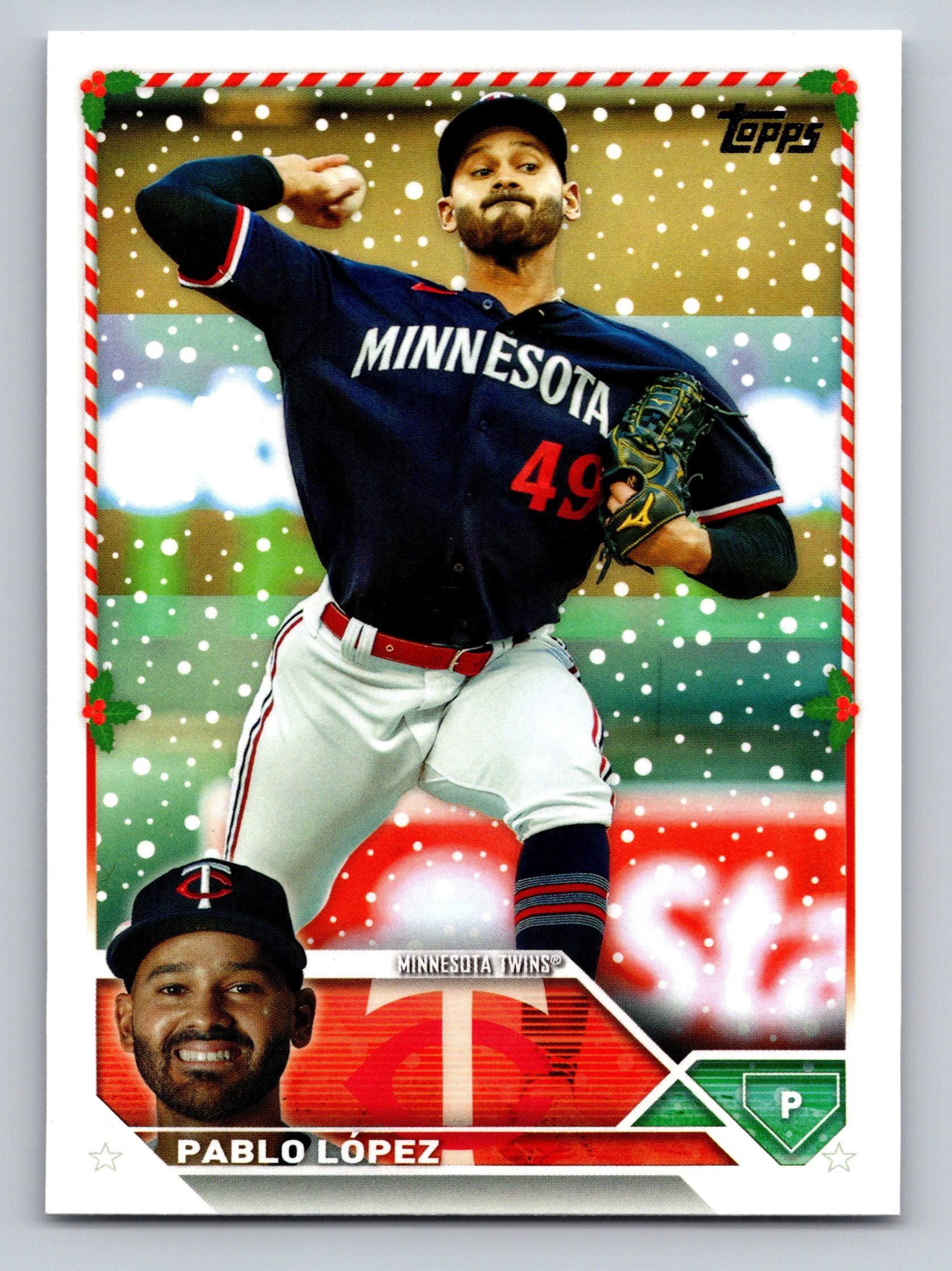 2023 Topps Holiday #H184 Pablo López