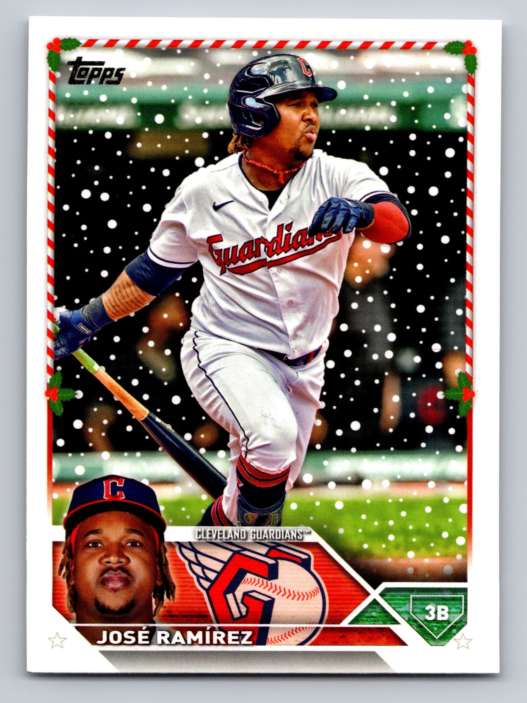 2023 Topps Holiday #H94 José Ramírez