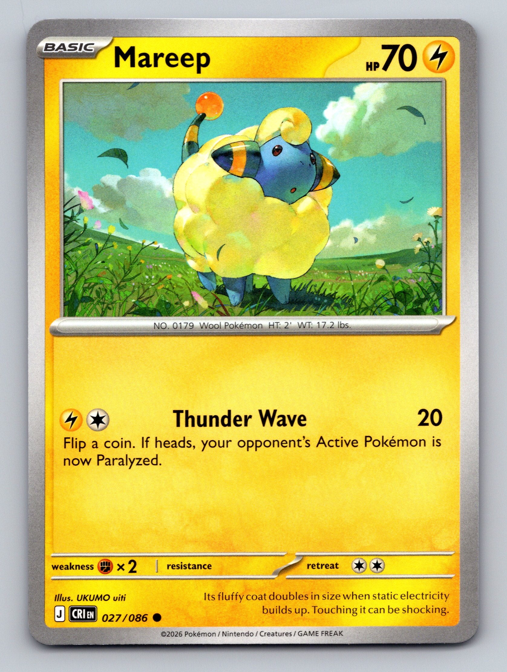 ME04: Chaos Rising #027/086 Mareep