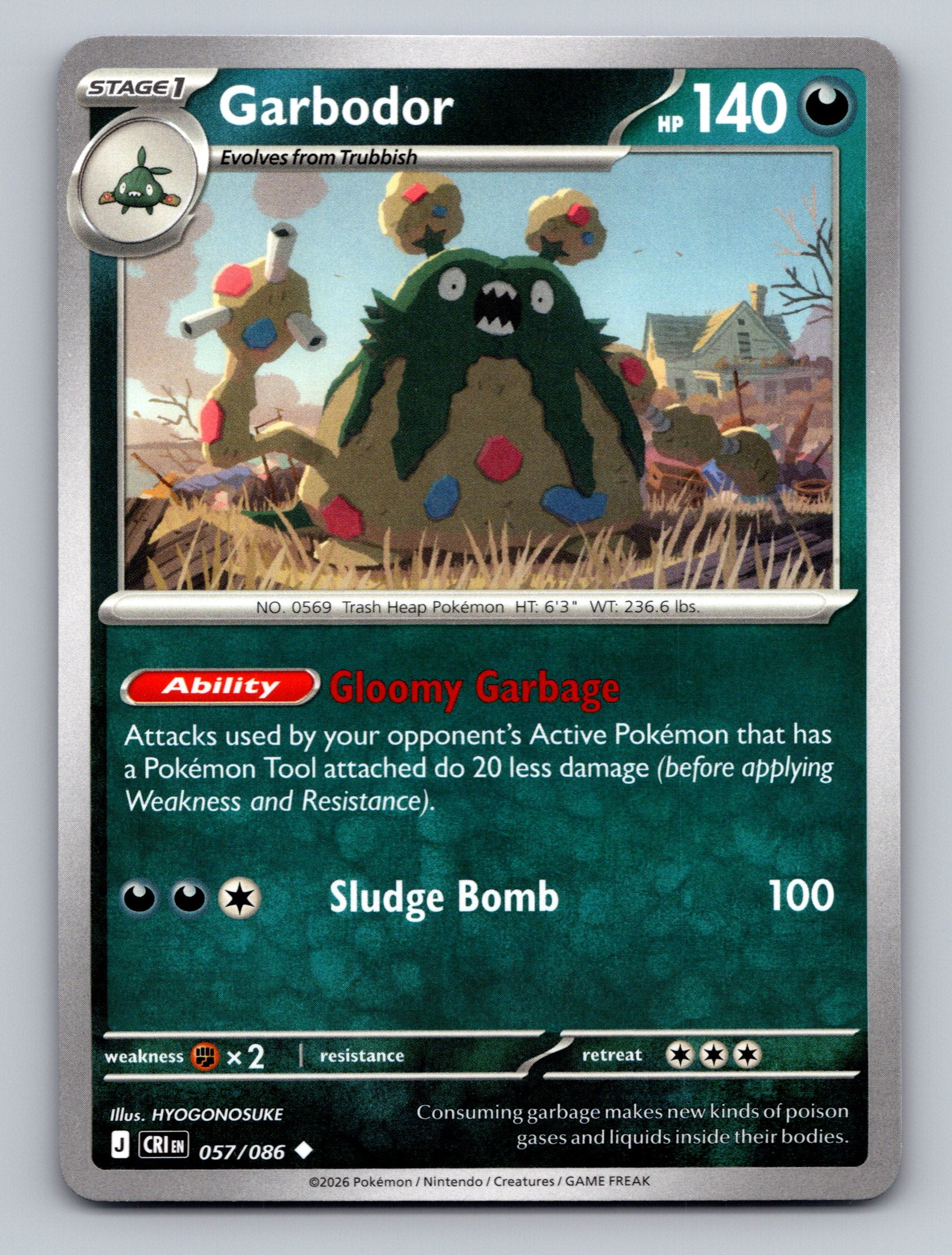 ME04: Chaos Rising #057/086 Garbodor