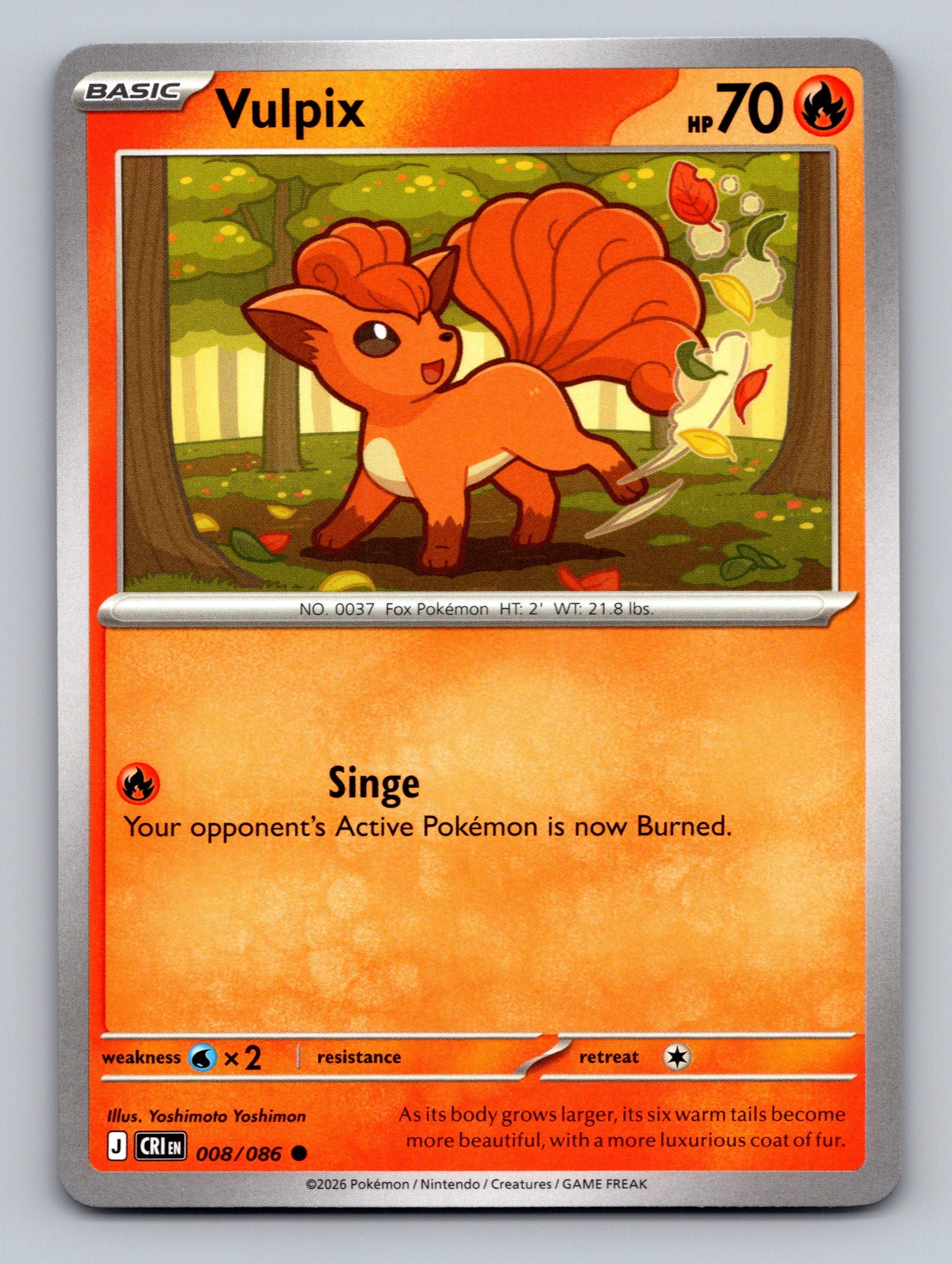ME04: Chaos Rising #008/086 Vulpix