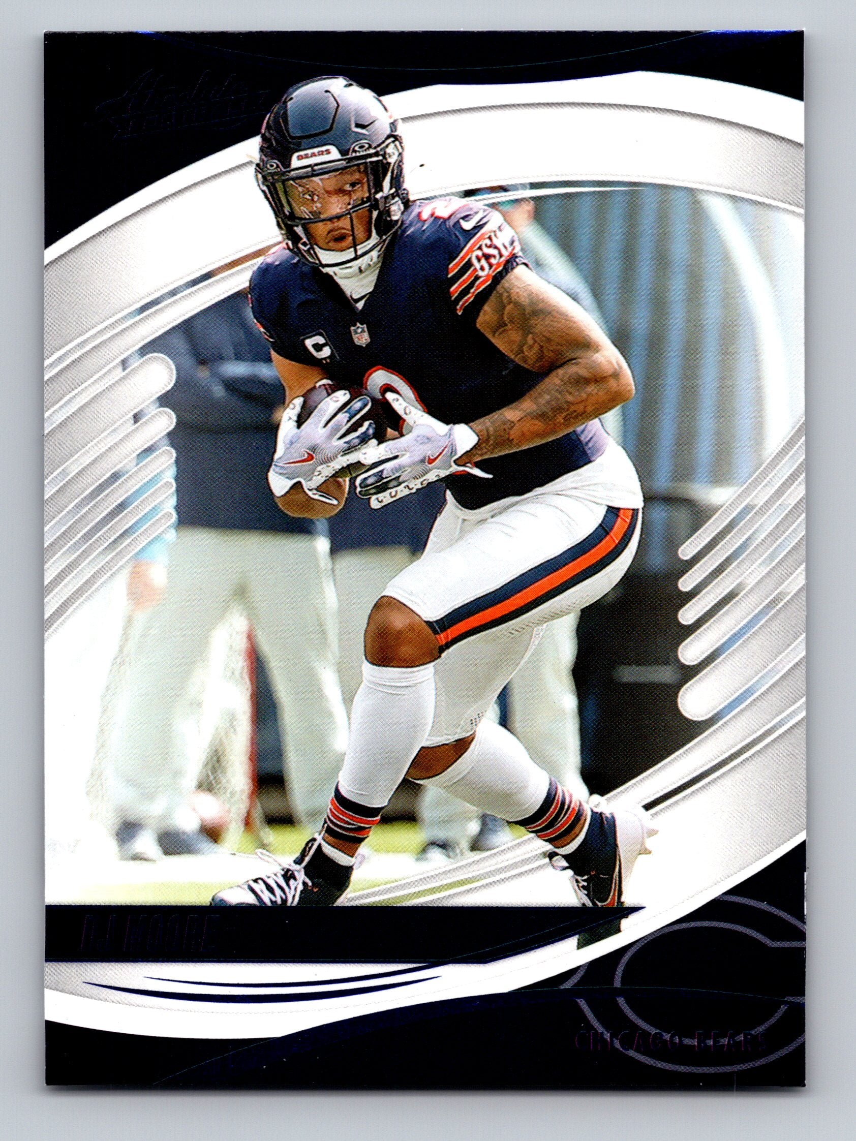 2025 Panini Absolute #30 DJ Moore Blue
