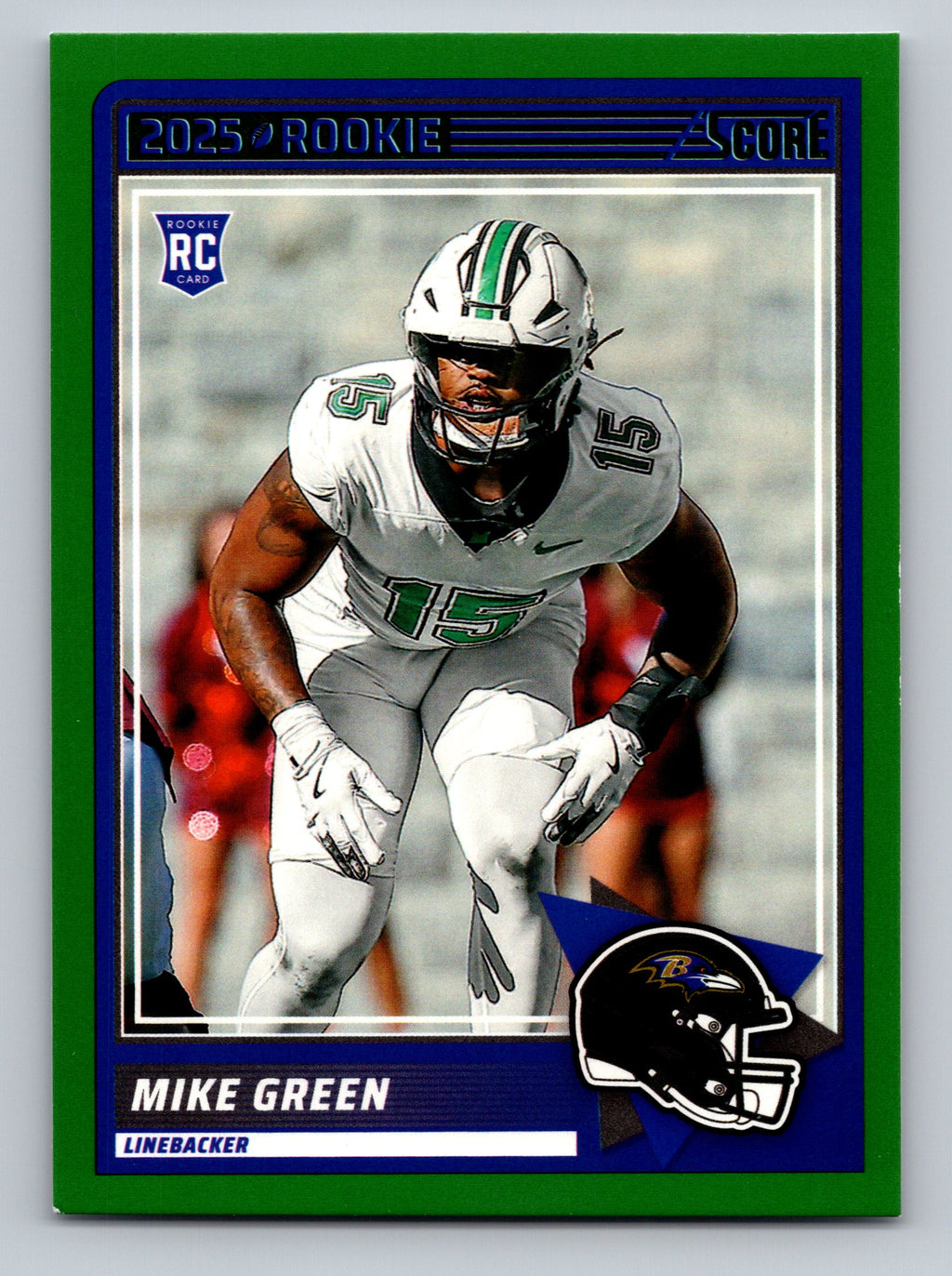 2025 Score #88 Mike Green Base Rookie Signatures Green