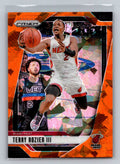 2024-25 Panini Prizm #142 Terry Rozier III Prizms Orange Ice