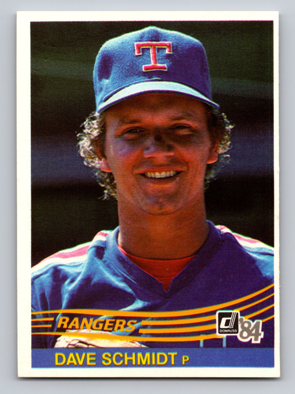 1984 Donruss #586 Dave Schmidt