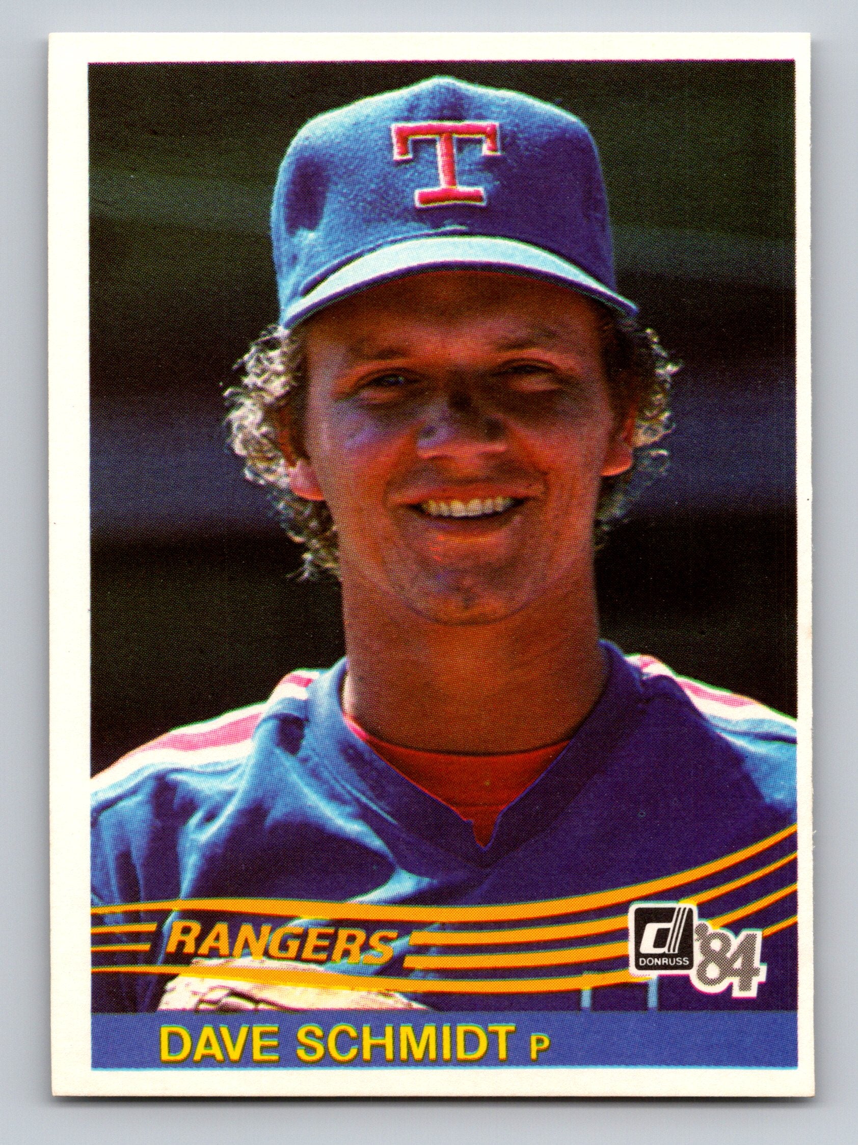 1984 Donruss #586 Dave Schmidt