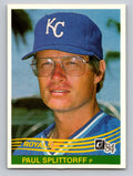 1984 Donruss #521 Paul Splittorff