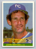 1984 Donruss #466 John Wathan