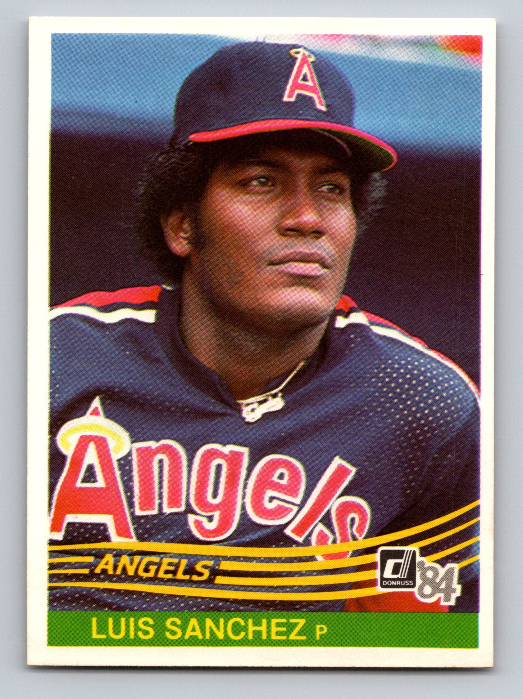 1984 Donruss #597 Luis Sanchez