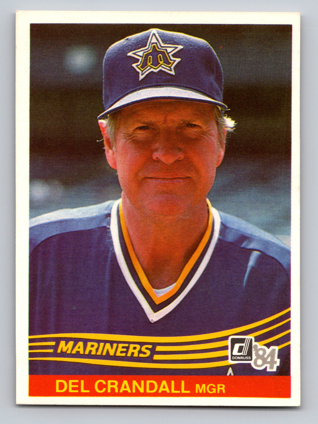 1984 Donruss #632 Del Crandall