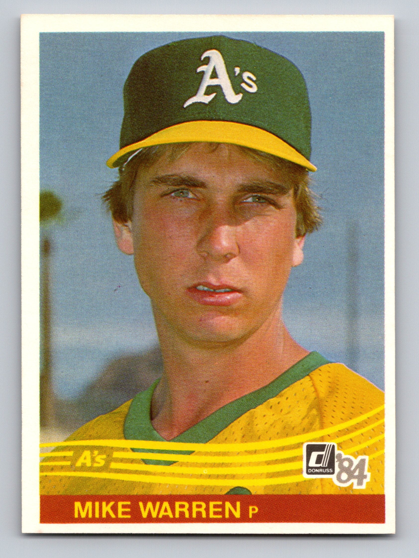 1984 Donruss #631 Mike Warren