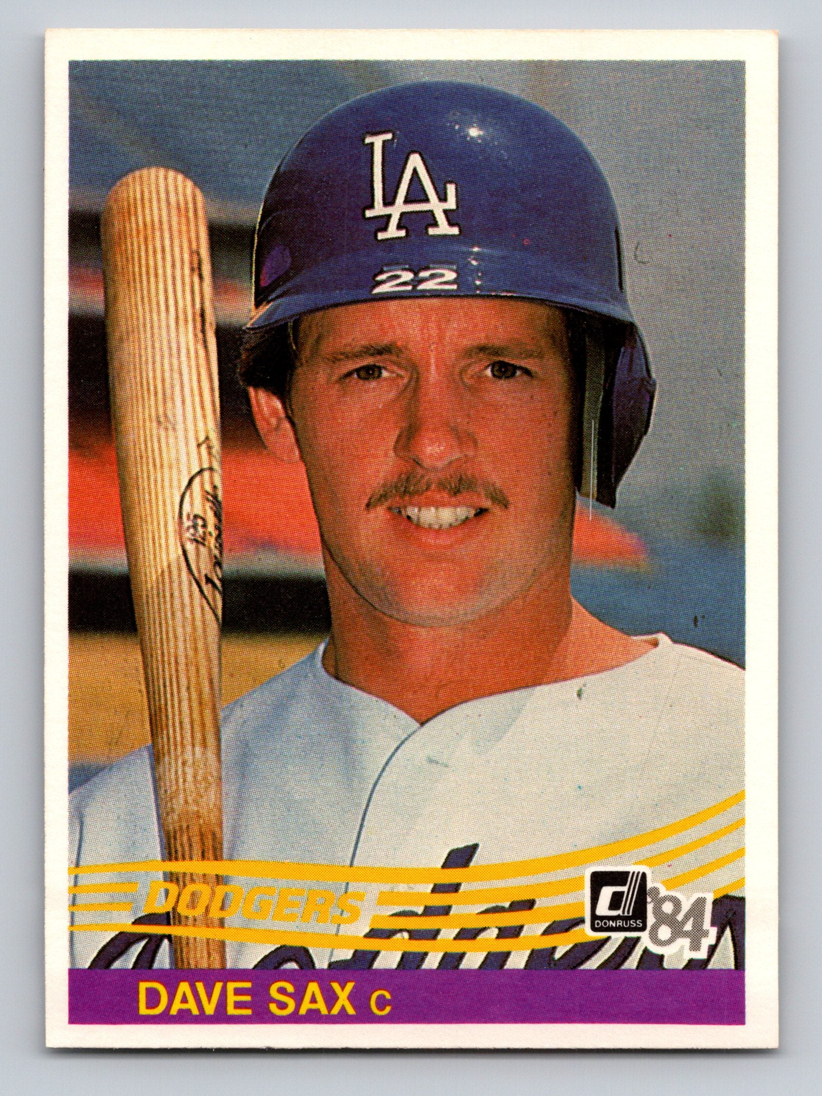 1984 Donruss #519 Dave Sax