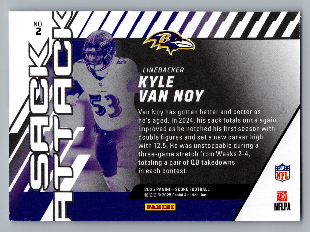 2025 Score #2 Kyle Van Noy Sack Attack