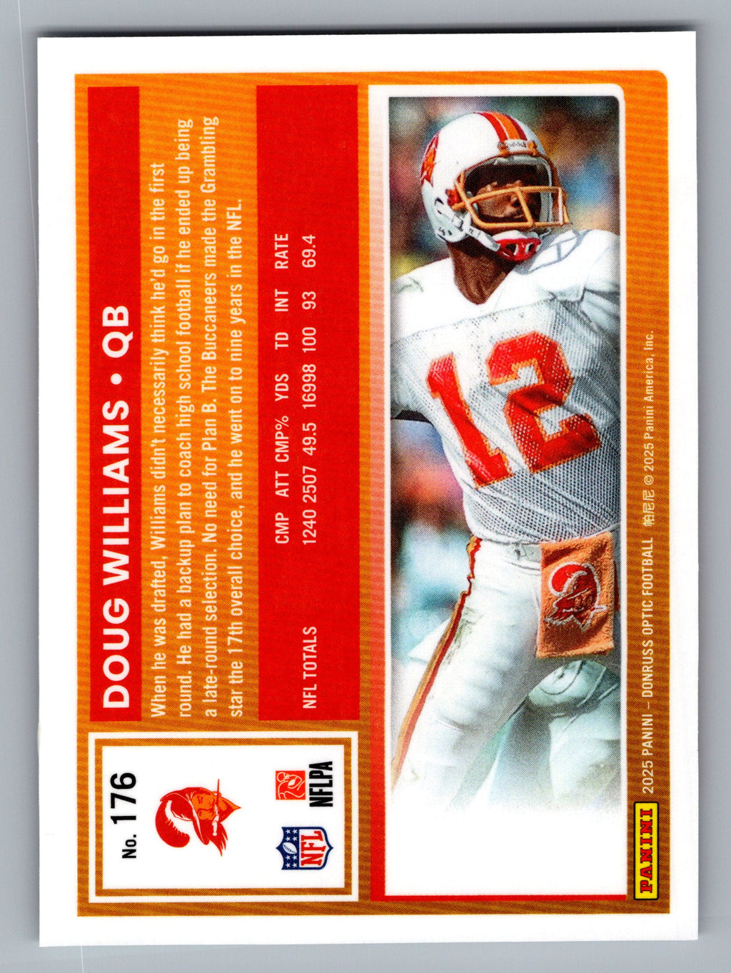 2025 Donruss Optic #176 Doug Williams