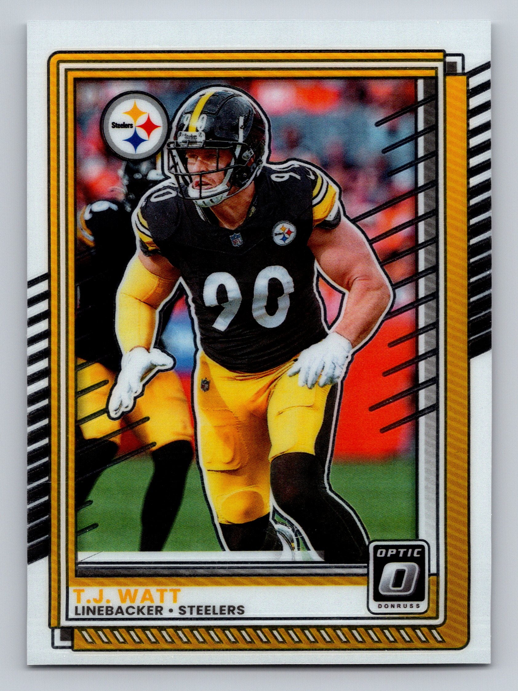2025 Donruss Optic #100 T.J. Watt Holo