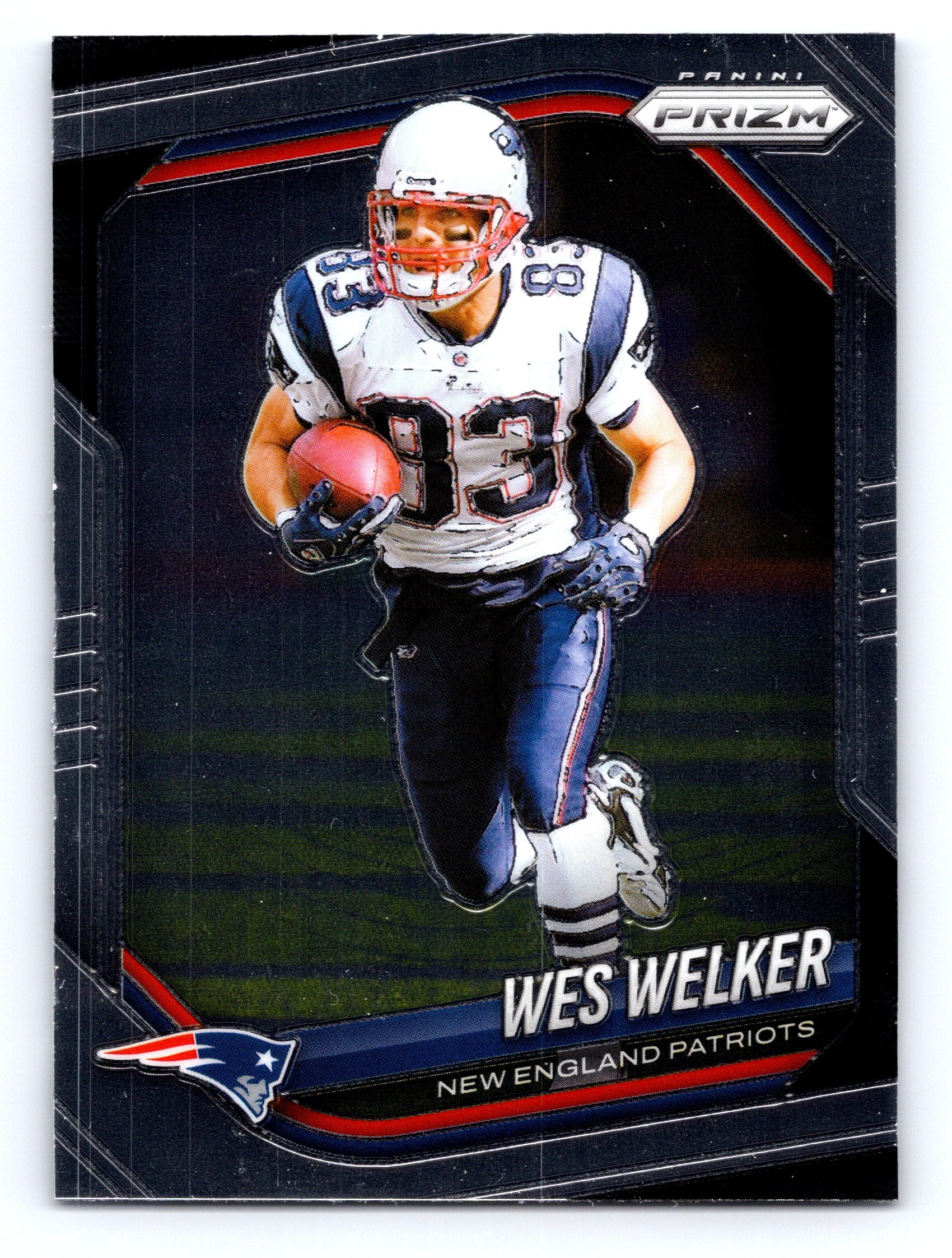 2025 Panini Prizm #181 Wes Welker