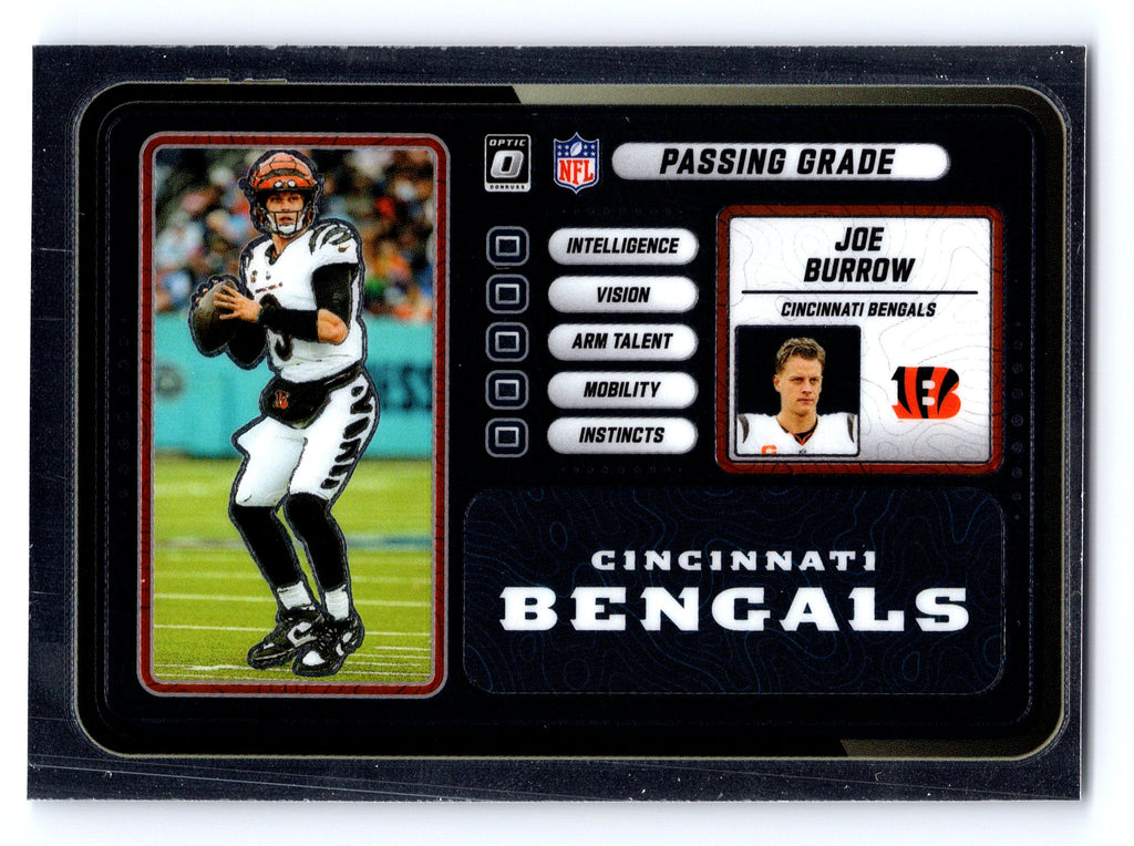 2025 Donruss Optic #6 Joe Burrow Passing Grade