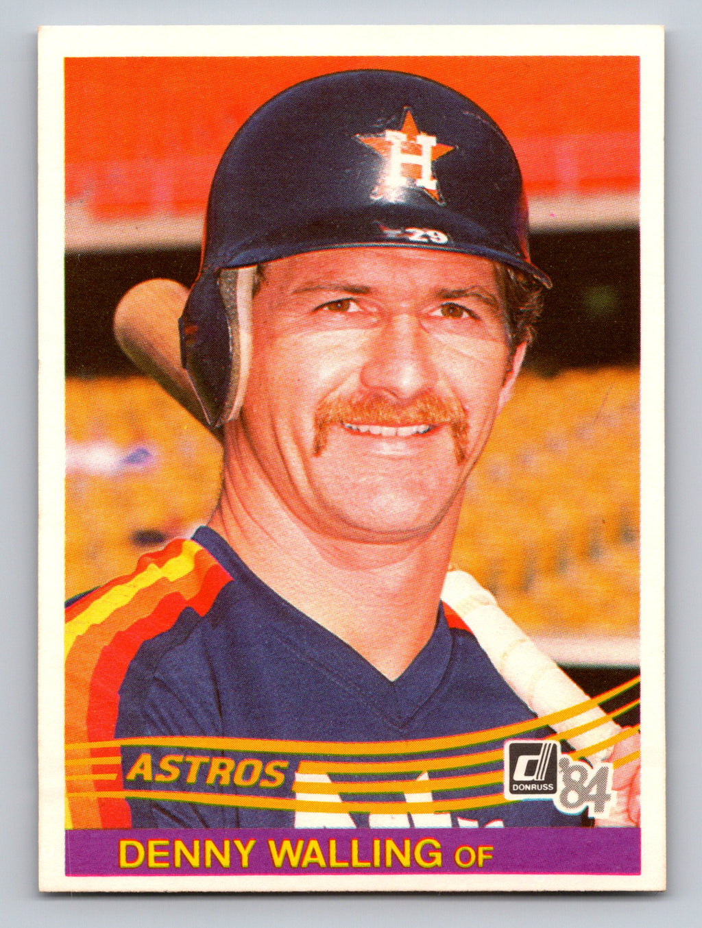 1984 Donruss #641 Denny Walling