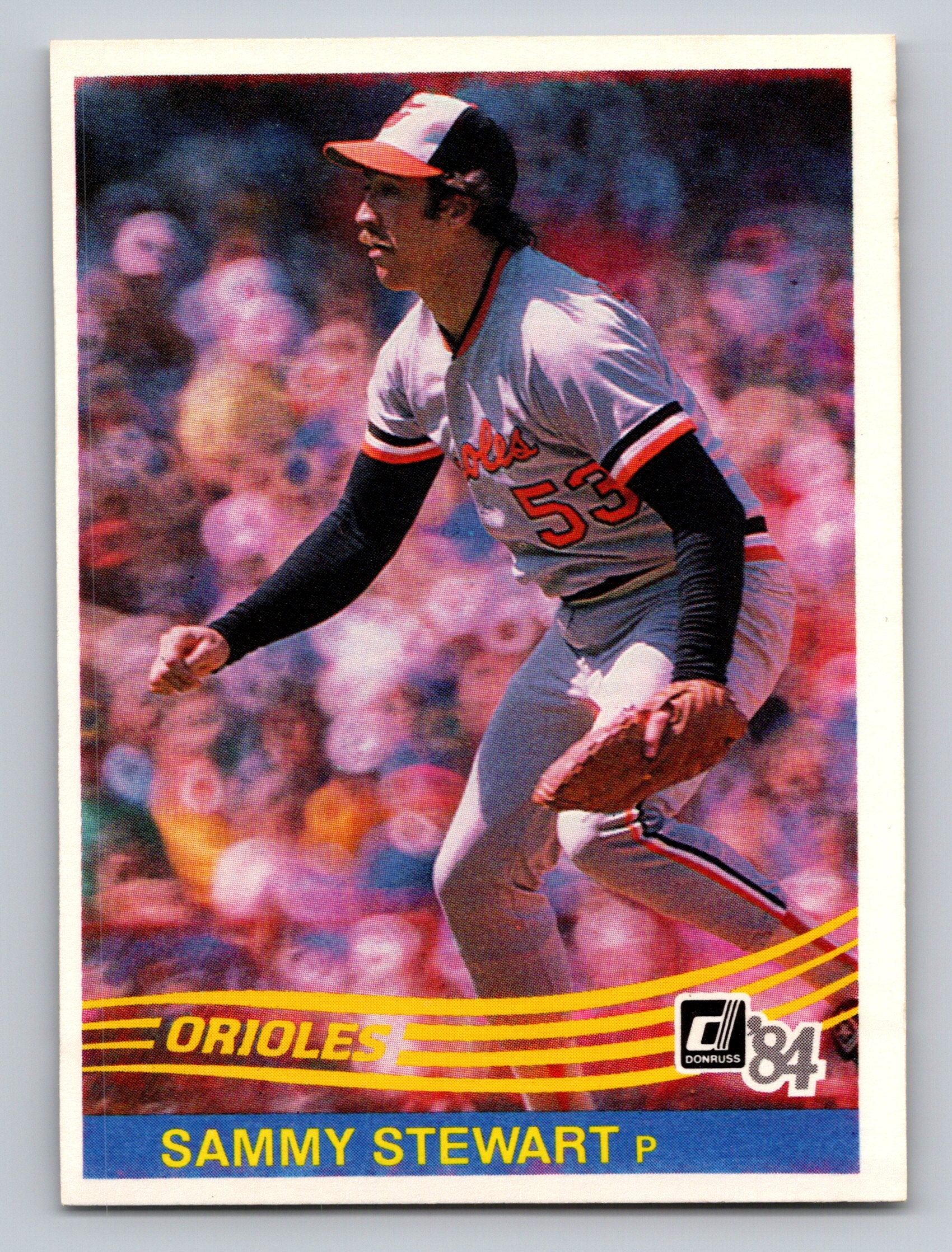 1984 Donruss #514 Sammy Stewart
