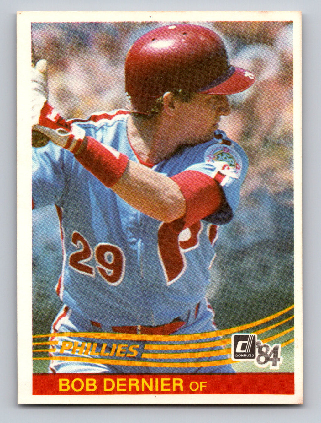 1984 Donruss #541 Bob Dernier
