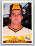 1984 Donruss #446 Dennis Rasmussen