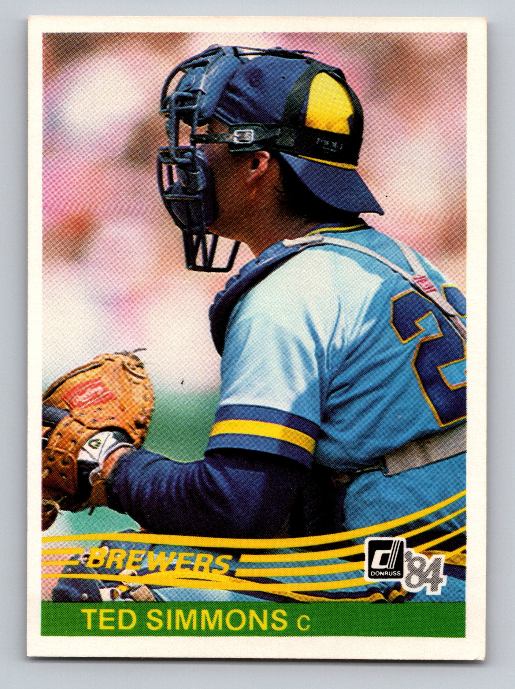 1984 Donruss #473 Ted Simmons