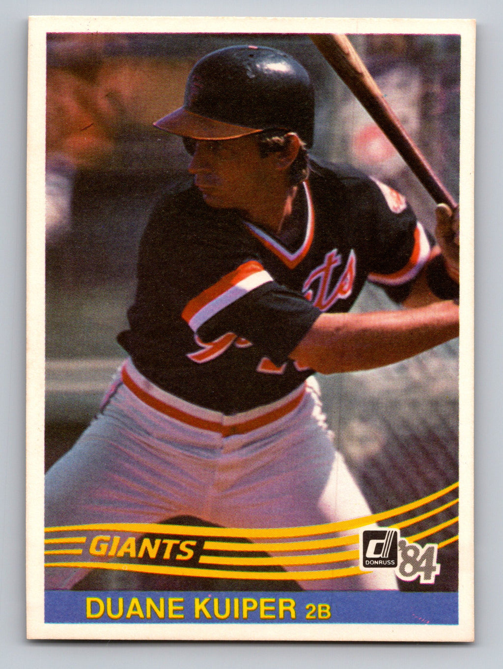 1984 Donruss #553 Duane Kuiper