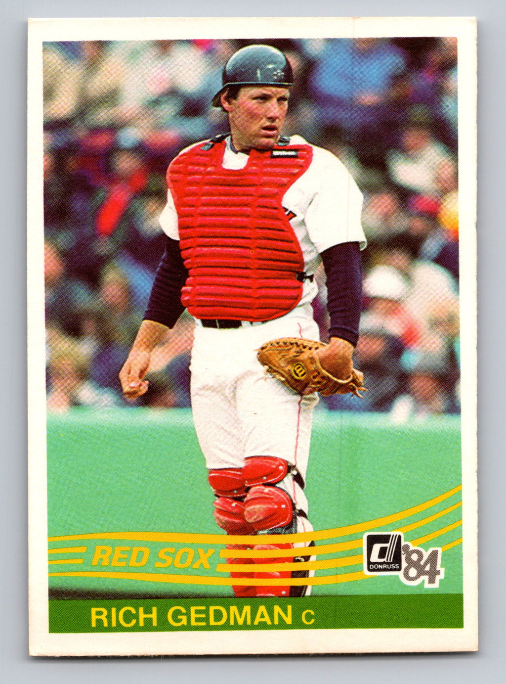 1984 Donruss #579 Rich Gedman