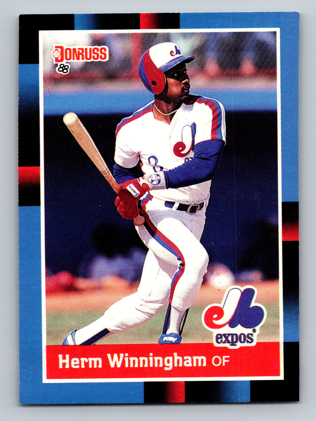 1988 Donruss #581 Herm Winningham