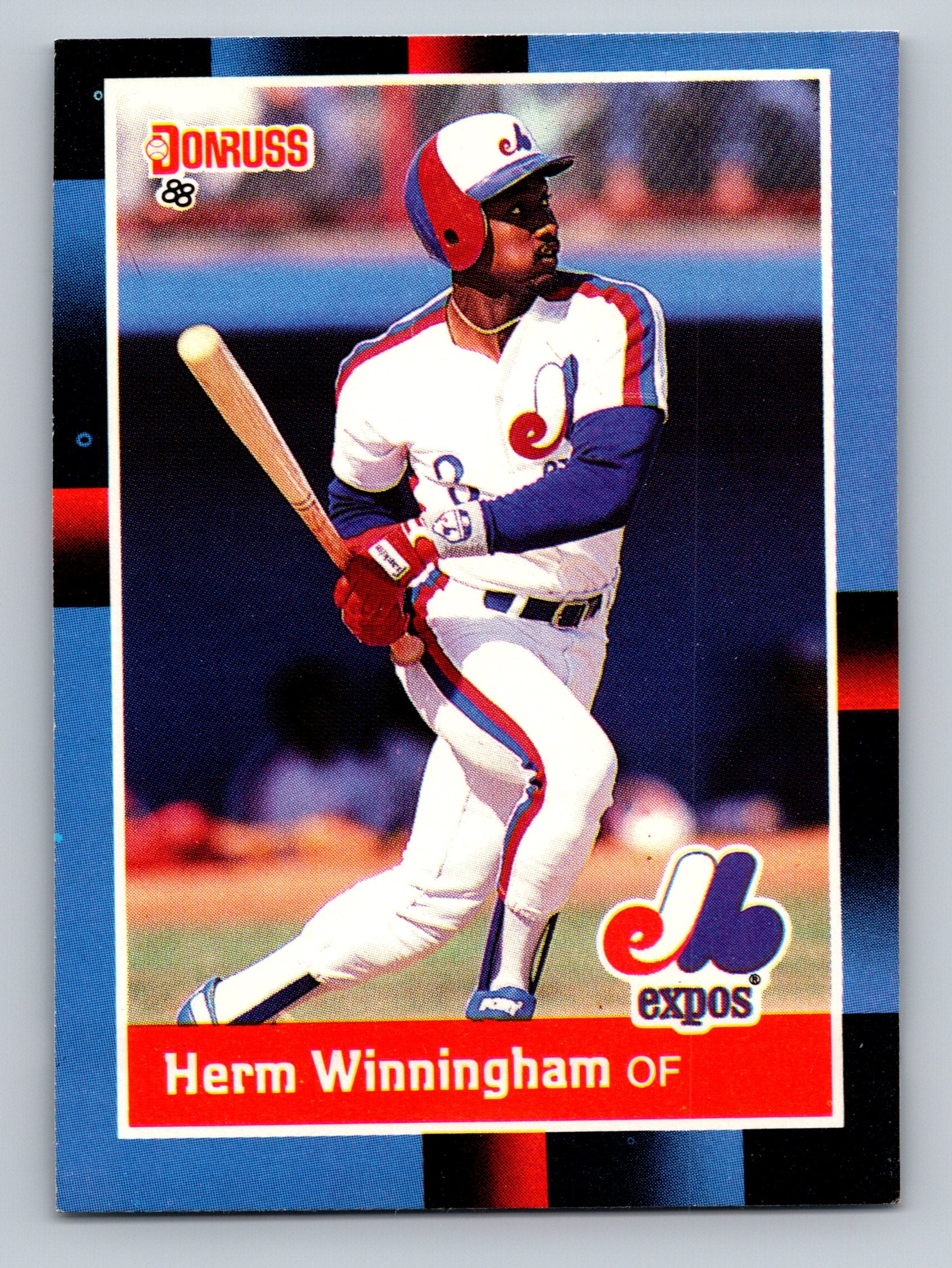 1988 Donruss #581 Herm Winningham
