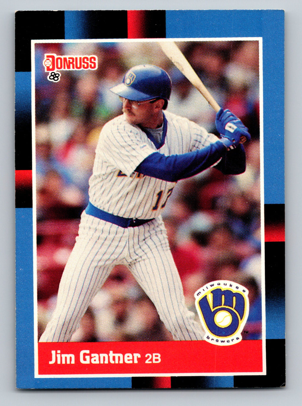1988 Donruss #214 Jim Gantner