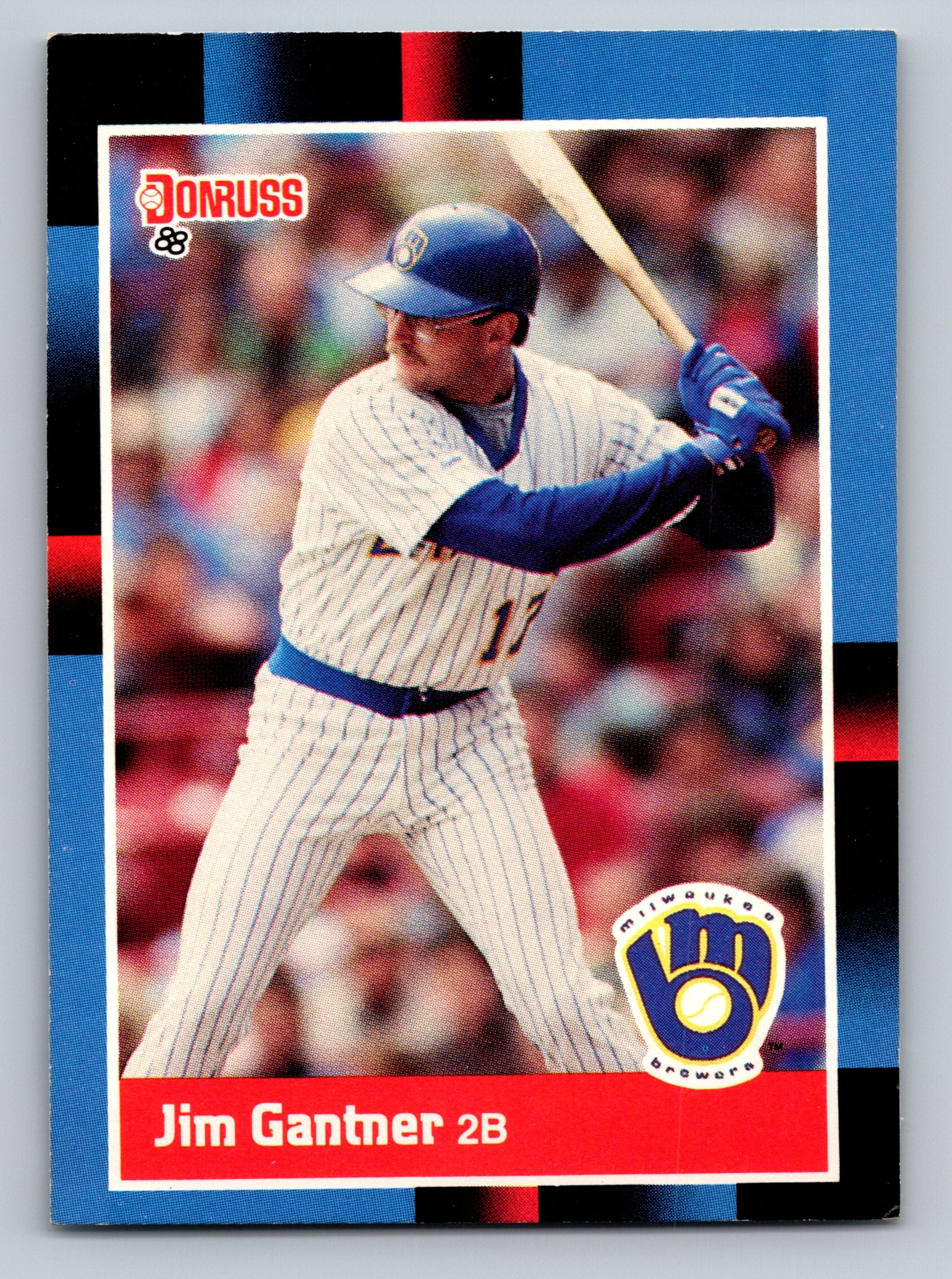 1988 Donruss #214 Jim Gantner