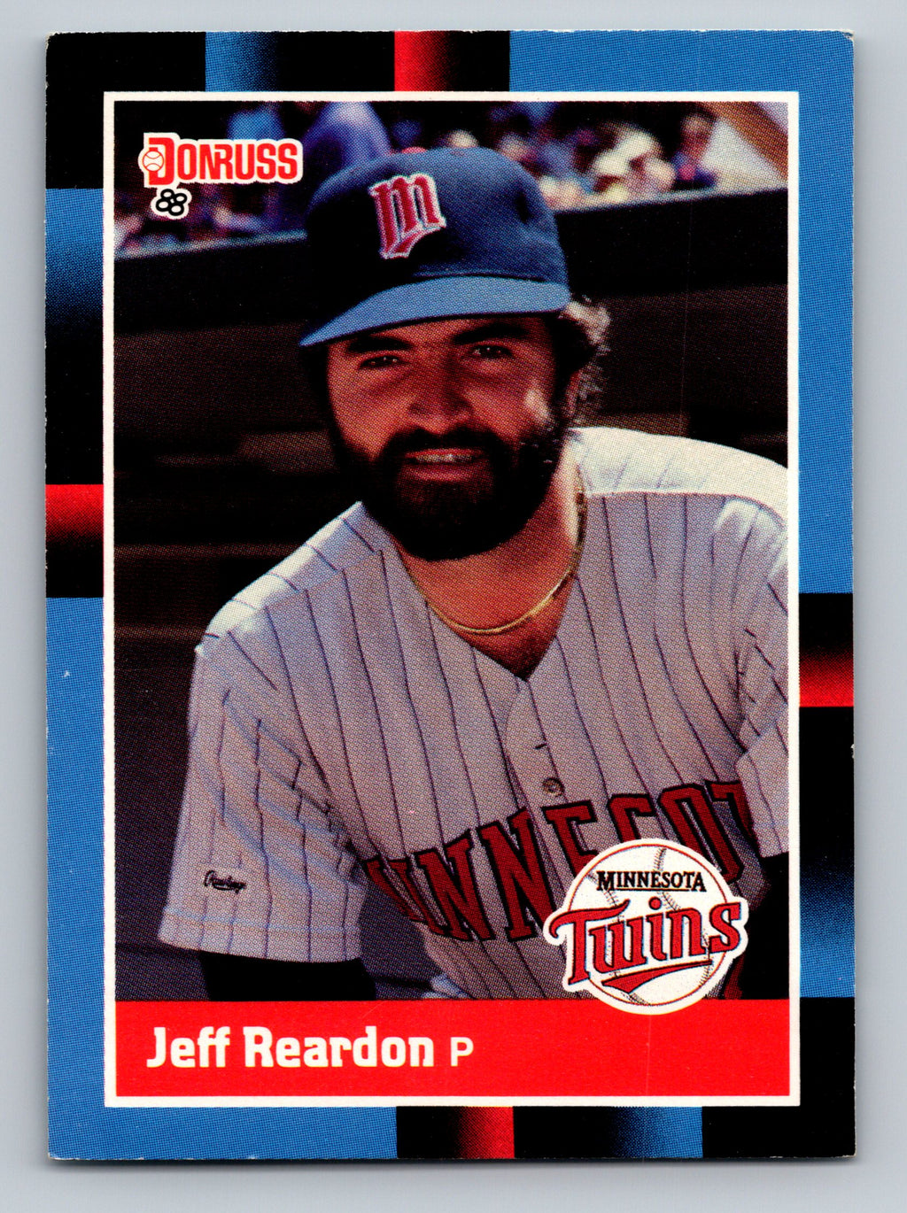 1988 Donruss #122 Jeff Reardon