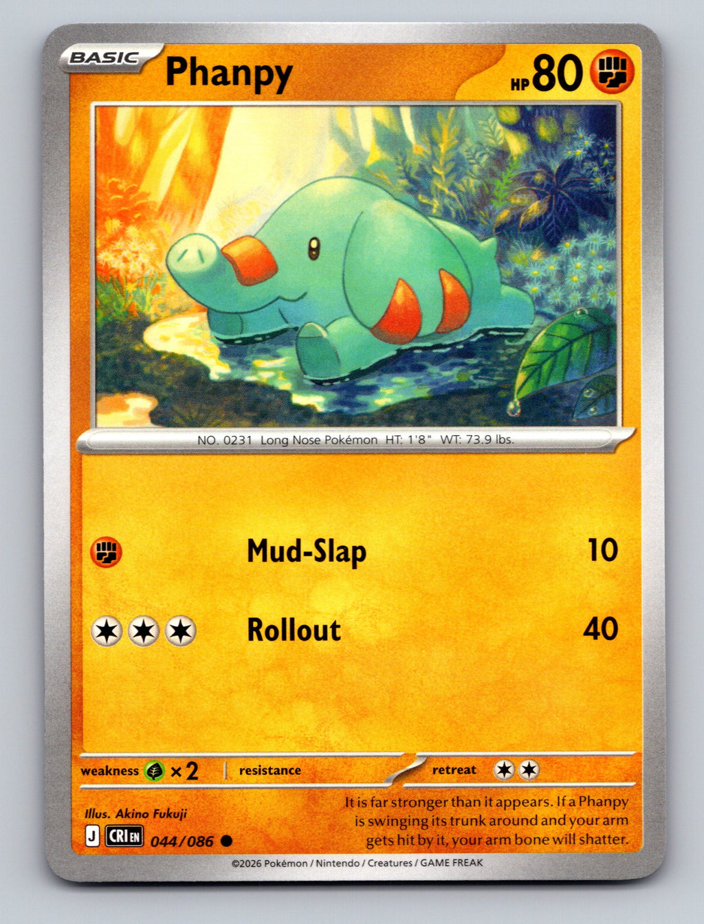 ME04: Chaos Rising #044/086 Phanpy
