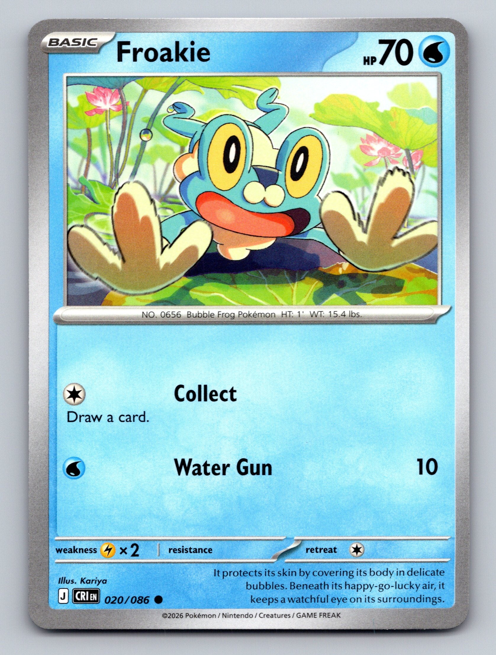 ME04: Chaos Rising #020/086 Froakie