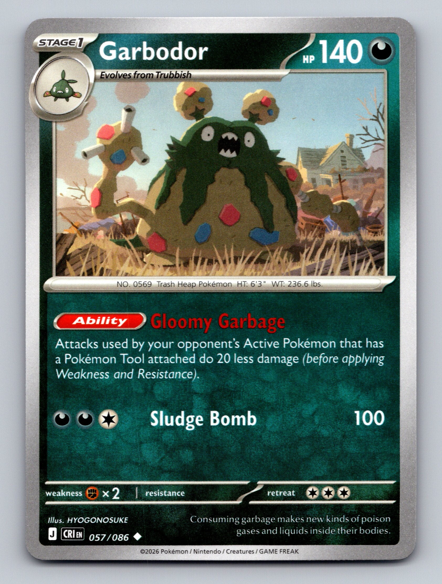 ME04: Chaos Rising #057/086 Garbodor