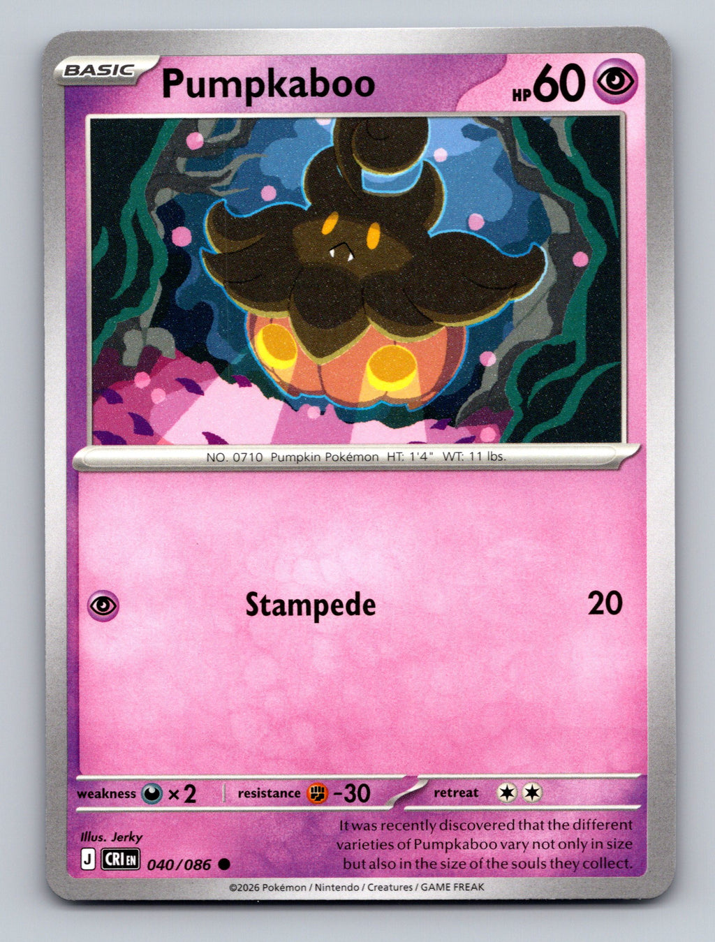 ME04: Chaos Rising #040/086 Pumpkaboo