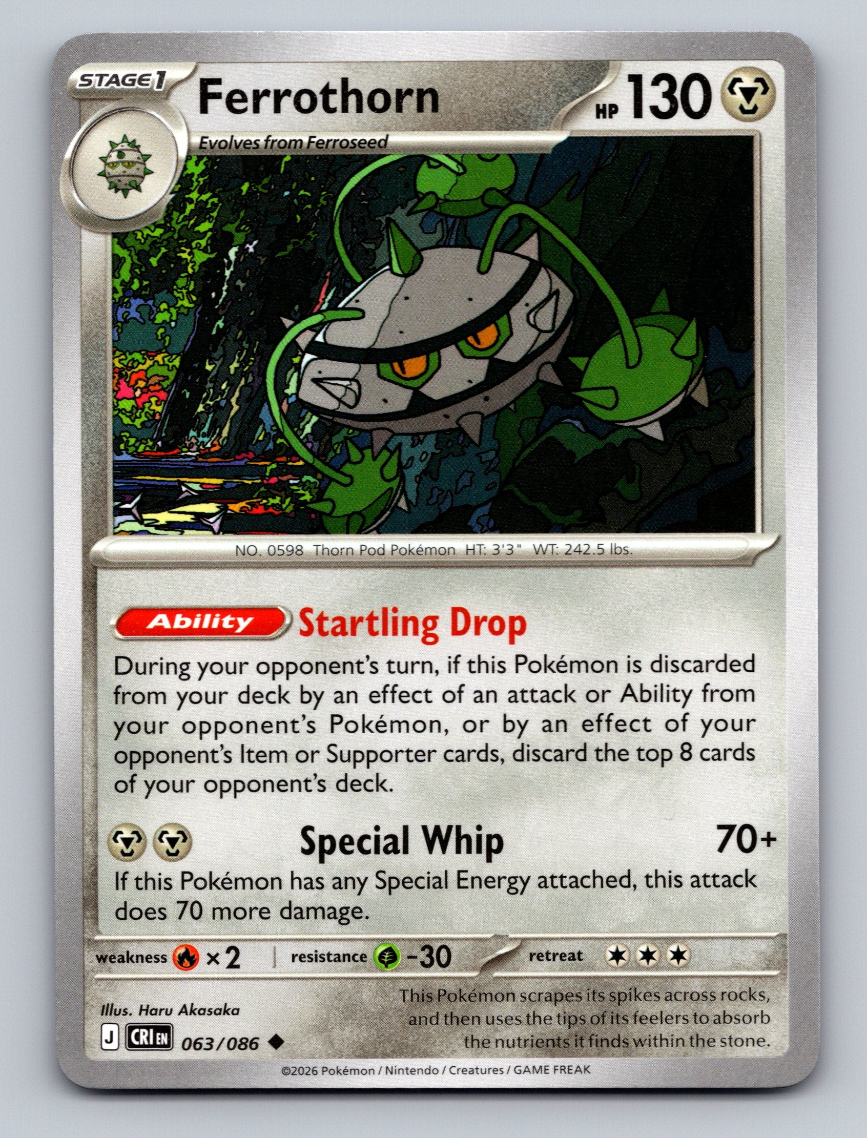 ME04: Chaos Rising #063/086 Ferrothorn
