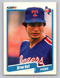 1990 Fleer Canadian #299 Drew Hall