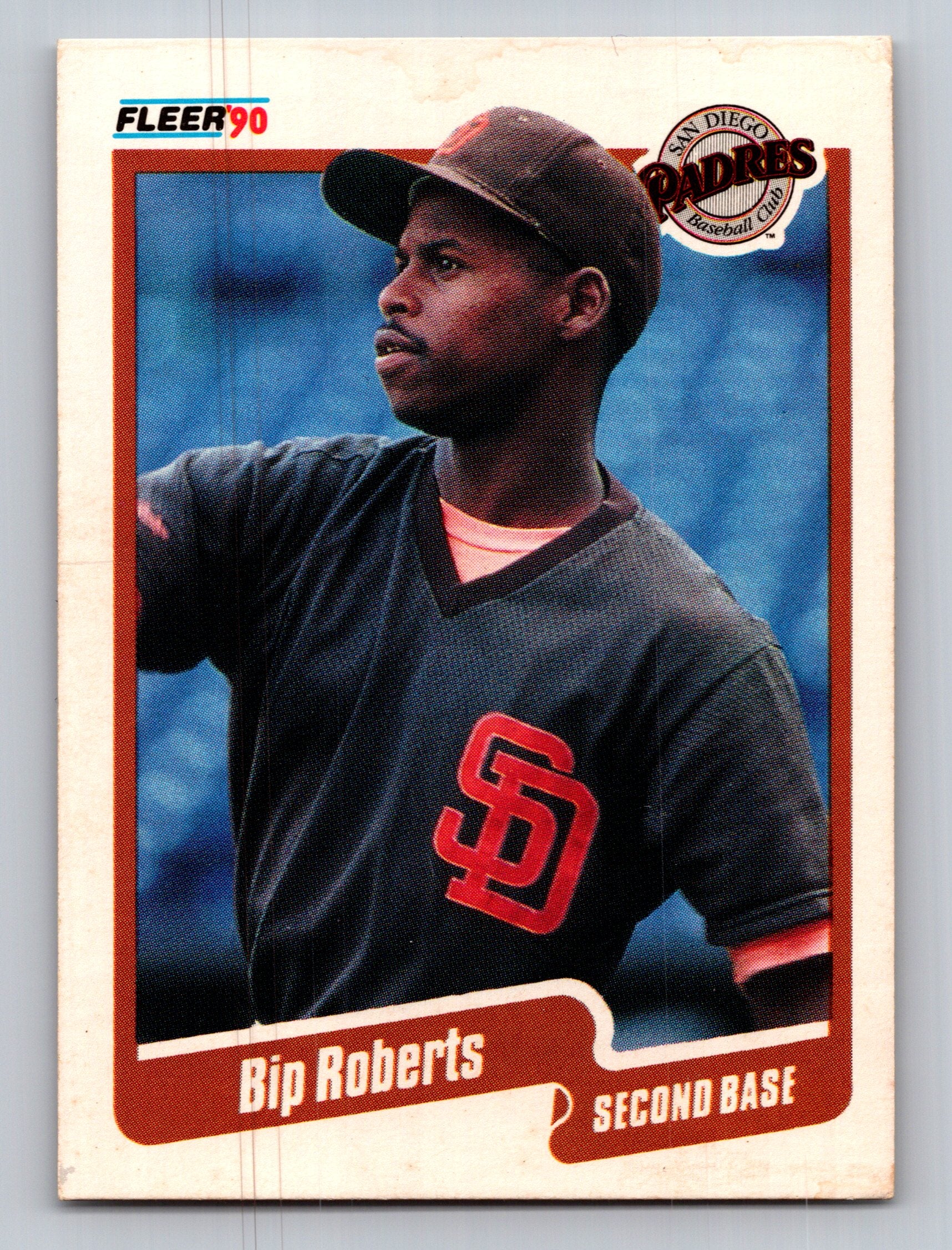 1990 Fleer #166b Bip Roberts