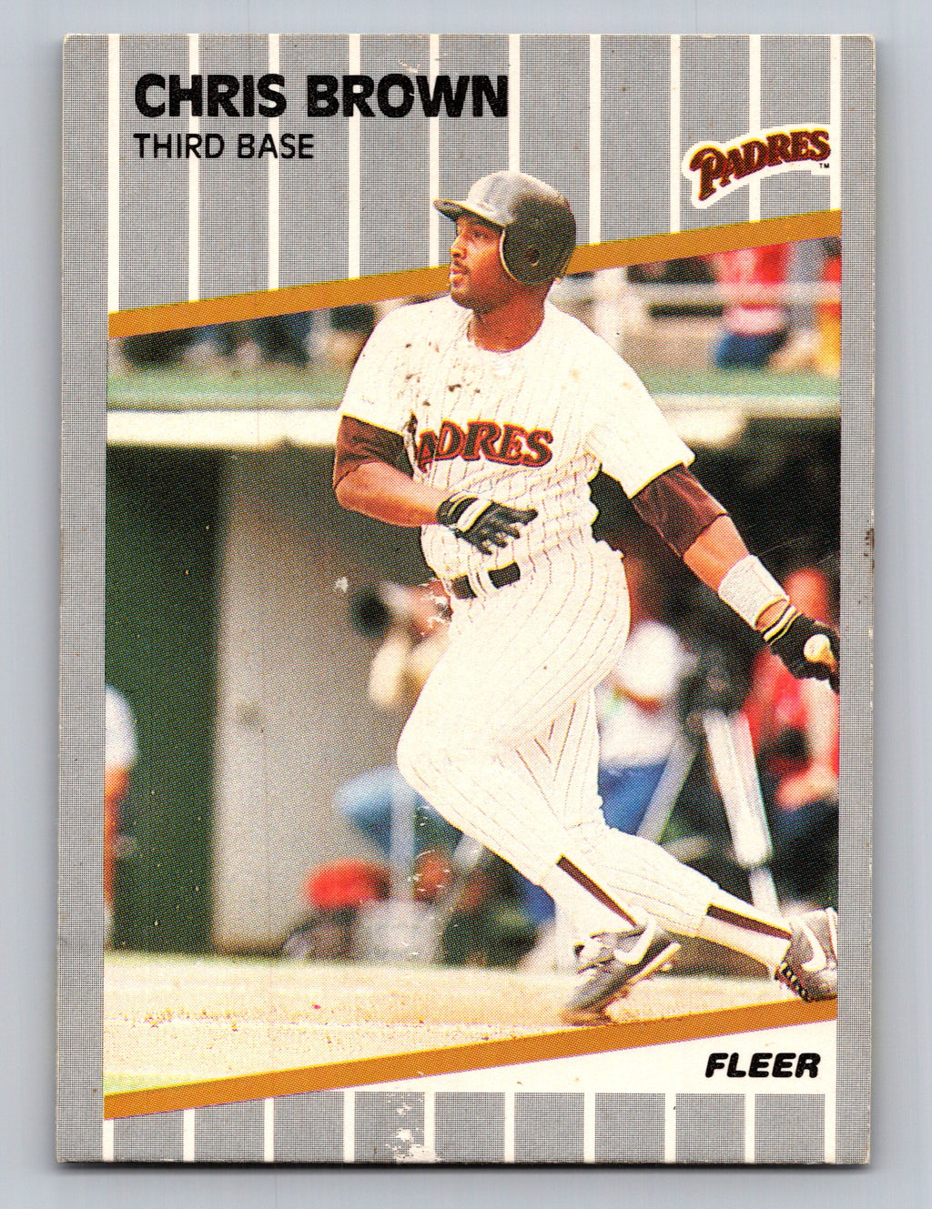 1989 Fleer #301 Chris Brown