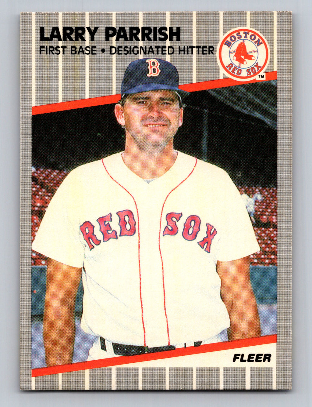 1989 Fleer #94 Larry Parrish