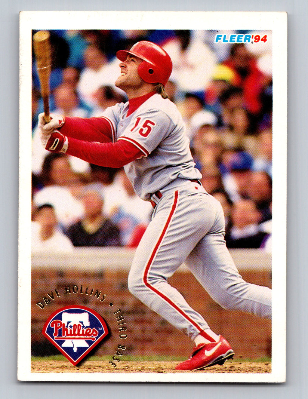 1994 Fleer #590 Dave Hollins