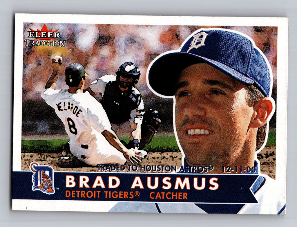 2001 Fleer Tradition #334 Brad Ausmus