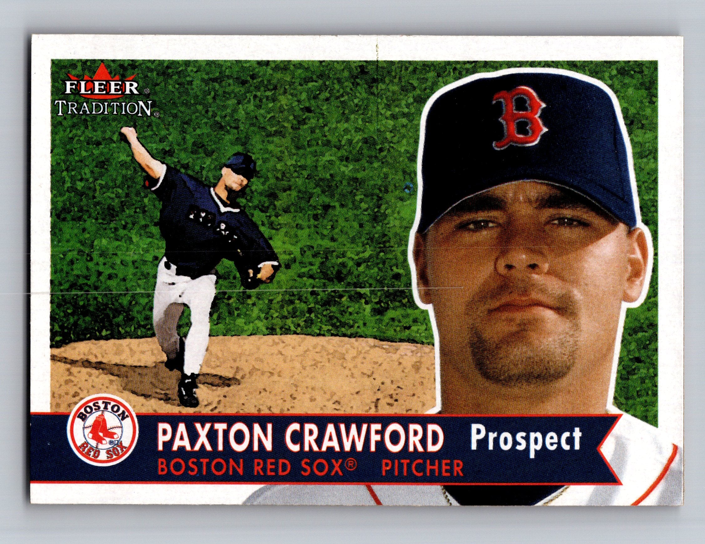 2001 Fleer Tradition #354 Paxton Crawford