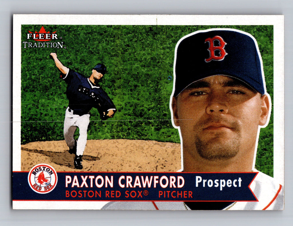 2001 Fleer Tradition #354 Paxton Crawford
