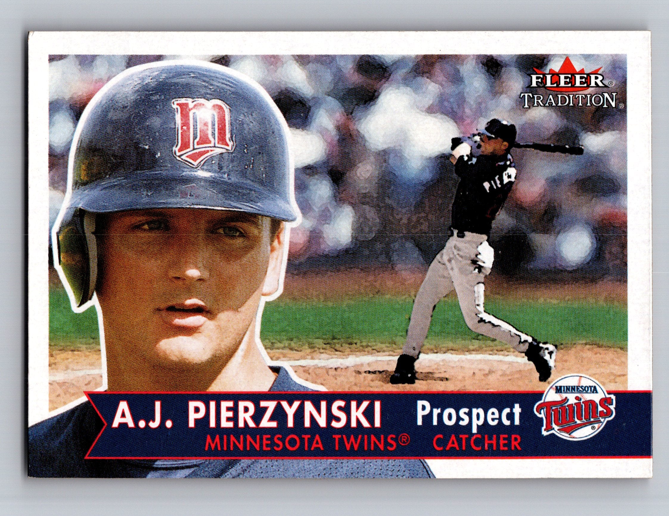 2001 Fleer Tradition #357 A.J. Pierzynski