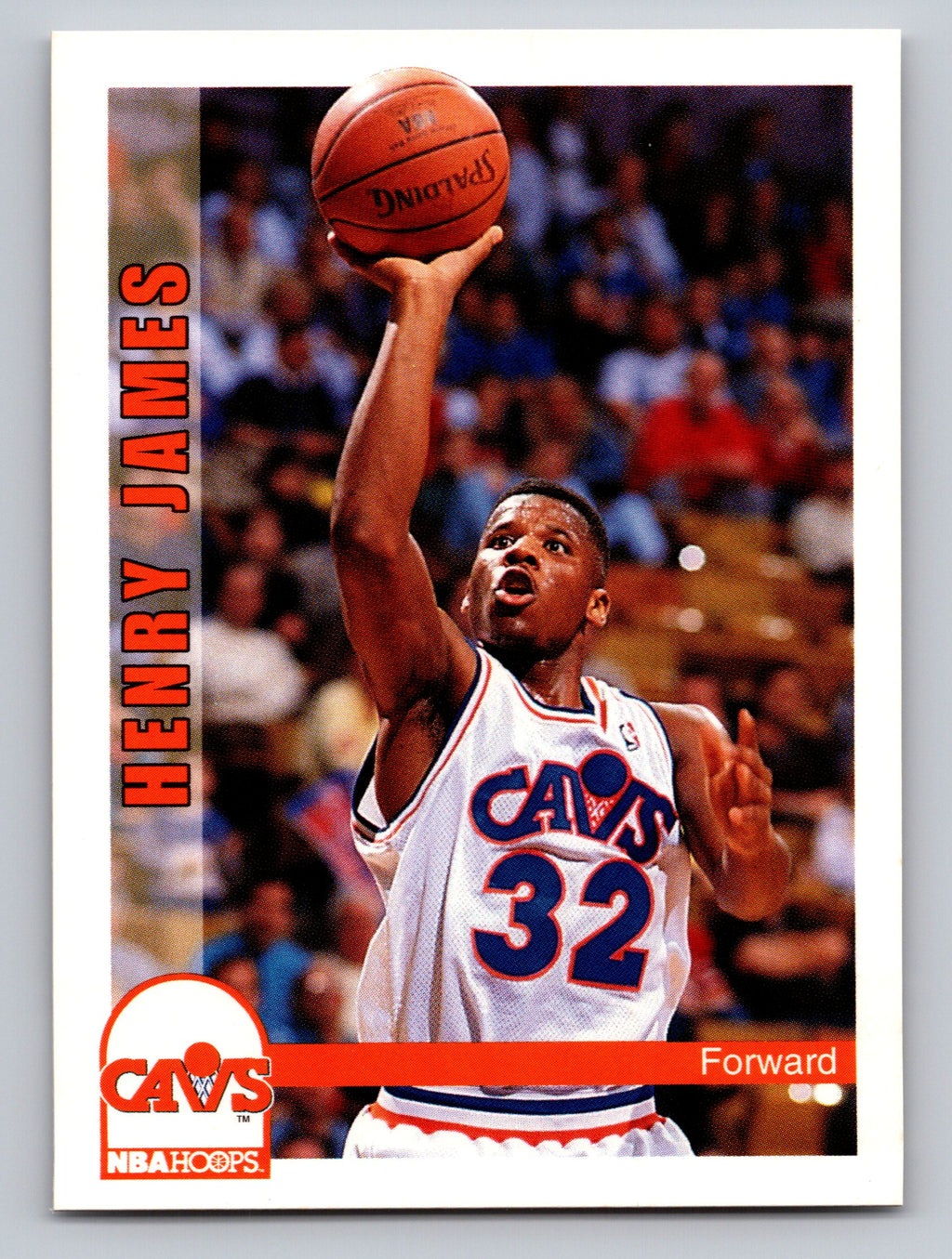 1992-93 Hoops #41 Henry James